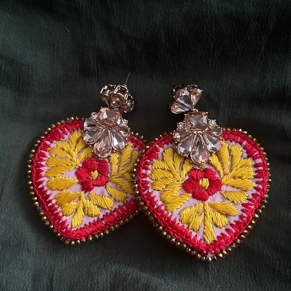Heart shaped earrings
